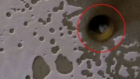 Tüm bilinenleri değiştirecek delik: Mars'ın yüzeyinde keşfedildi