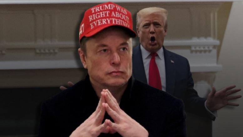 Kabinesinin gizli planlarını basından öğrenen Trump: 'Elon orada ne halt ediyor?'