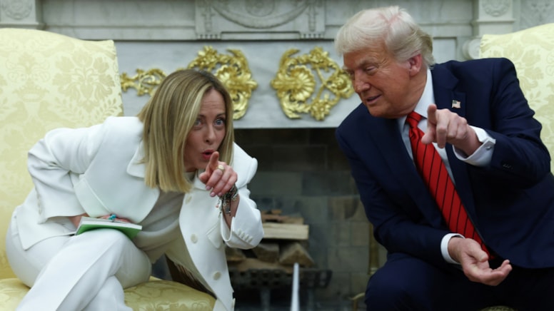Meloni geldi, olayı çözdü: Trump, 'Avrupa'yla anlaşma yüzde yüz olacak' dedi