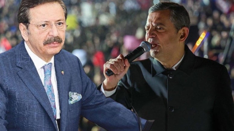 Özgür Özel'den Rifat Hisarcıklıoğlu'na tepki: 'Koskoca kurumu düşürdüğün hale bak'