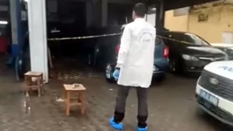 Tamircide karpit kazanı patladı, bir kişi ağır yaralandı