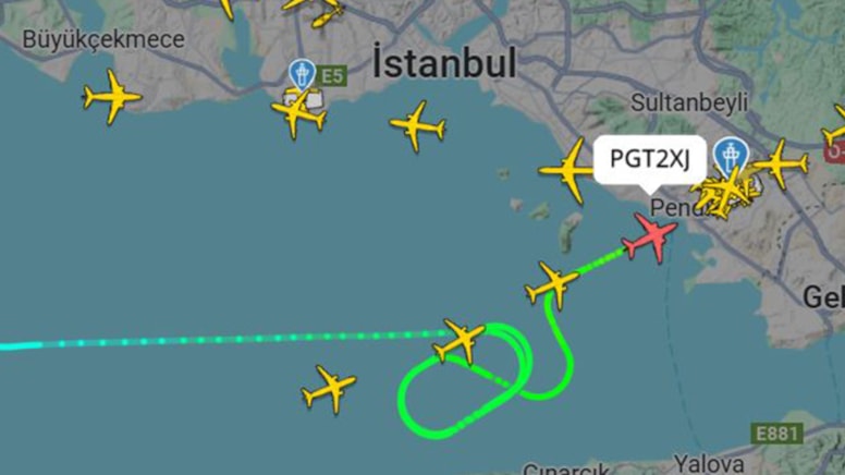 Sabiha Gökçen Havalimanı'nda 'kuş' trafiği
