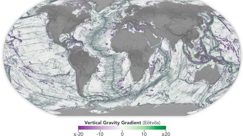 NASA'dan sıra dışı keşif: Okyanus tabanında binlerce 'gizli dağ' bulundu