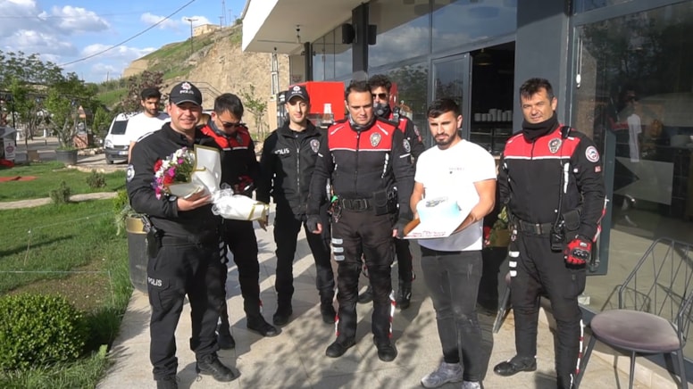 Siirt’te ‘kavga’ ihbarına giden polislere sürpriz