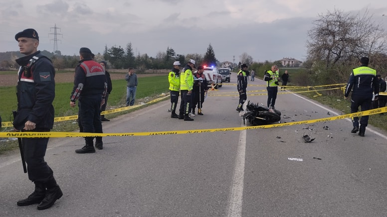 Bolu’da motosiklet ile traktör çarpıştı: 1 ölü, 1 yaralı