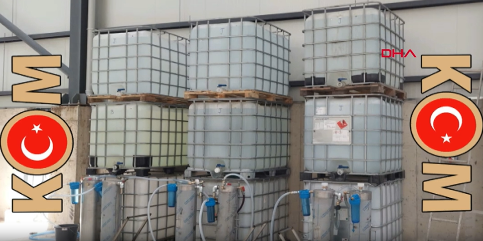 Kocaeli'de 12 ton sahte alkol ele geçirildi: 9 gözaltı