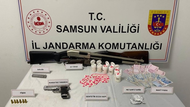 Samsun'da kumar baskını! 36 bin 988 lira ceza kesildi