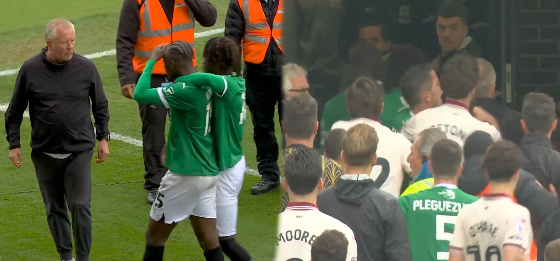 Yenilgi çılgına çevirdi! Rakibin üzerine yürüdü, kavga çıktı