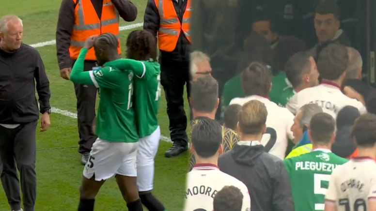 Yenilgi çılgına çevirdi! Rakibin üzerine yürüdü, kavga çıktı