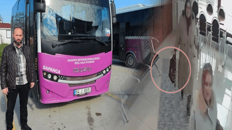 Halk otobüsünde altın dolu çanta unuttular