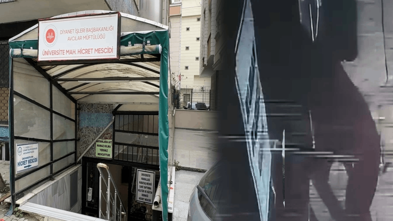 Avcılar'da 2 yılda 5'inci kez aynı mescide giren hırsız yine kayıplara karıştı
