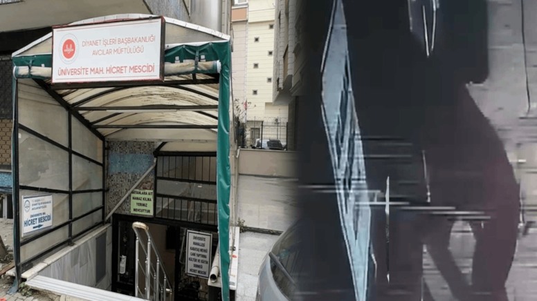 Avcılar'da 2 yılda 5'inci kez aynı mescide giren hırsız yine kayıplara karıştı