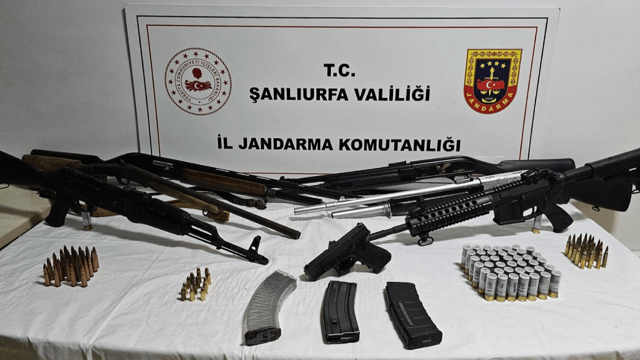 Şanlıurfa'da silah kaçakçılığı operasyonu: 2 kişi yakalandı