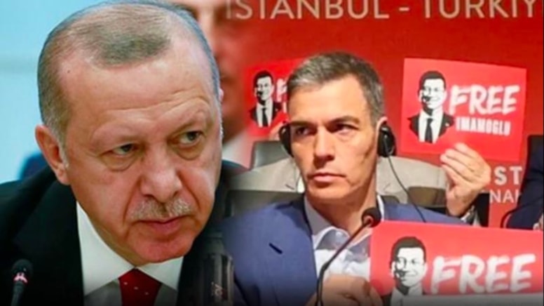Erdoğan'dan İspanya Başbakanı'na İmamoğlu tepkisi