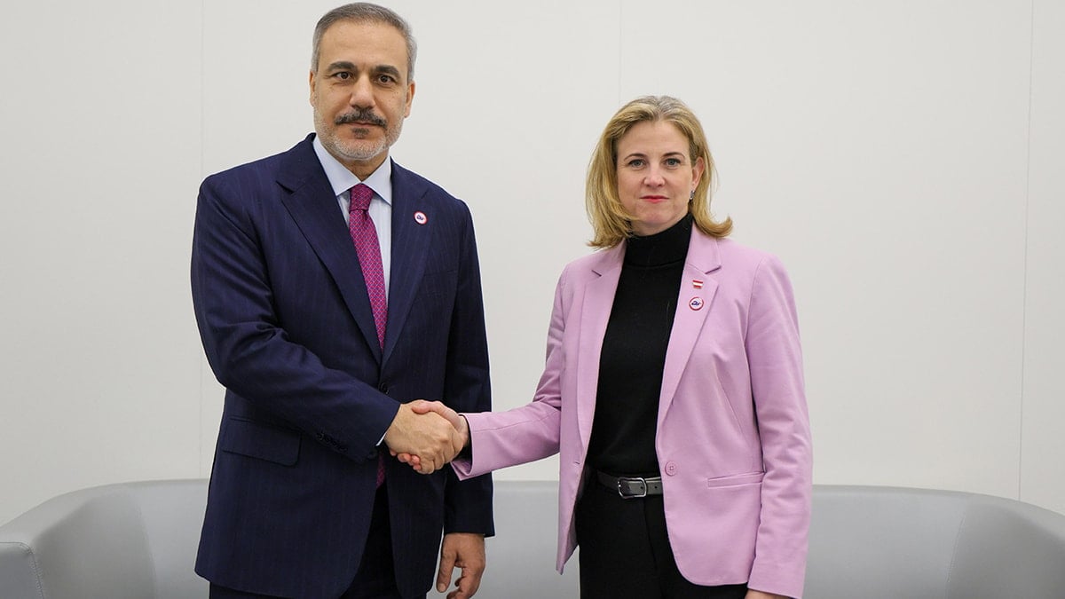 Dışişleri Bakanı Fidan, Avusturyalı mevkidaşı ile görüştü