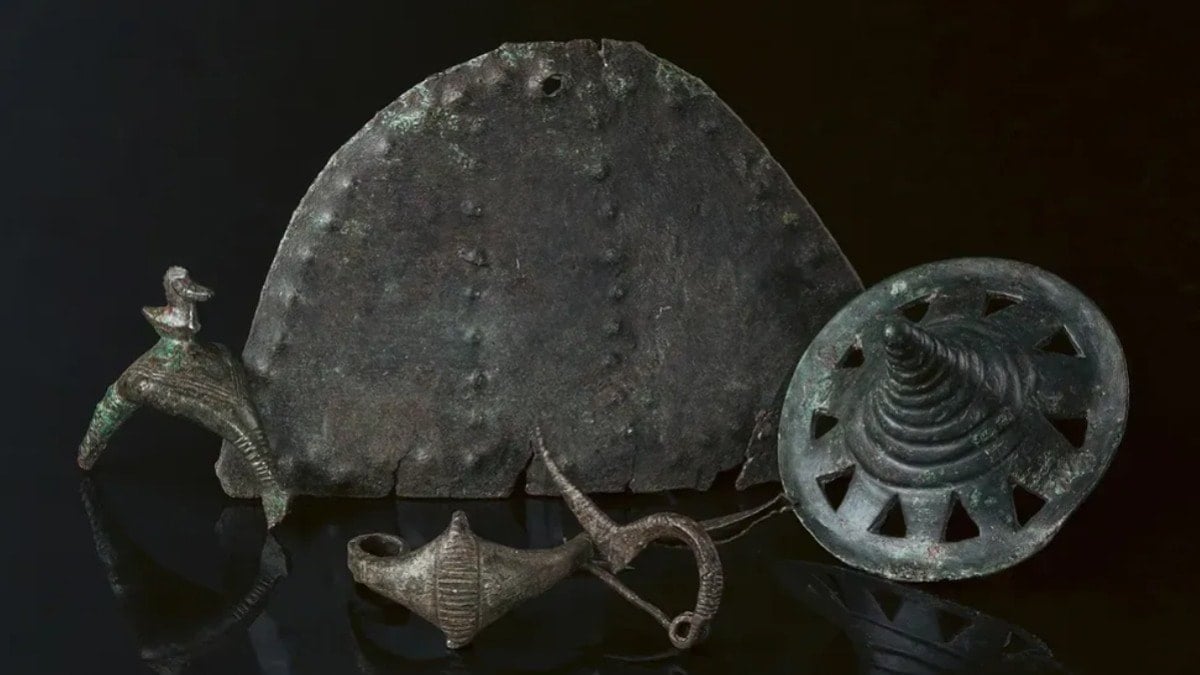 Gizemli volkanik tepede 3 bin 400 yıllık metal hazineler Ortaya Çıktı