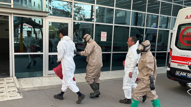 Kocaeli'de kimyasal facia: İşçiler hastanelik olduk