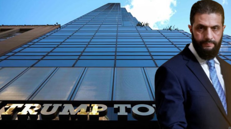 Şaraa, Suriye'ye Trump Tower dikmeye hazır: Yaptırımlar bitsin yeter