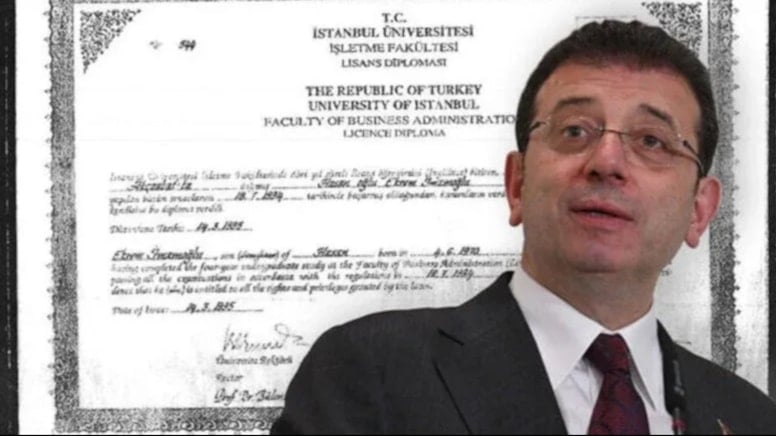 Son Dakika... Ekrem İmamoğlu'nun diploması silindi