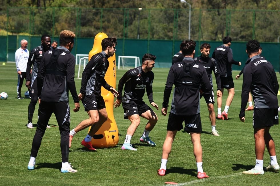 Beşiktaş'ta derbi hazırlıkları tamamlandı