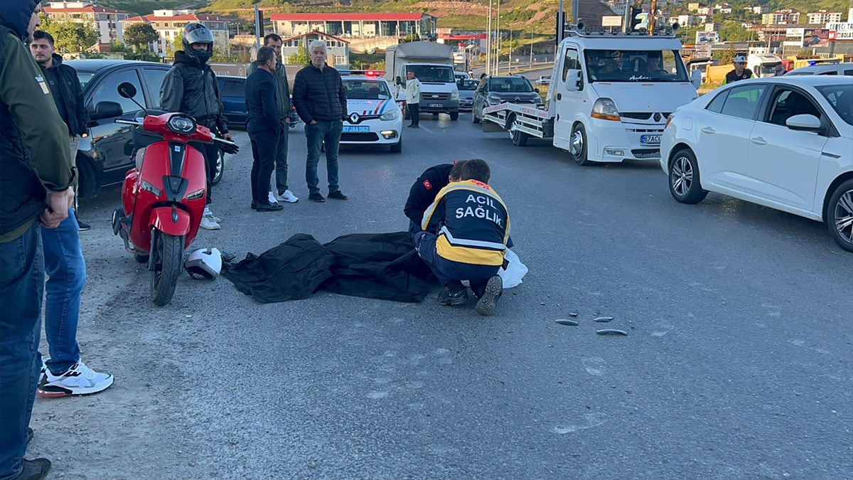 Zonguldak'ta acı son: Satışa çıkardığı motosikletiyle kaza yapıp can verdi