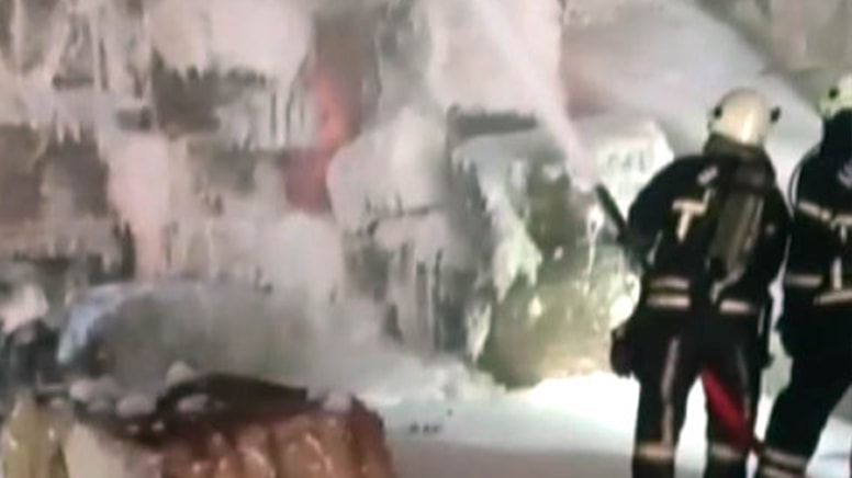 Kahramanmaraş’ta tekstil fabrikasında yangın: Ekipler seferber oldu