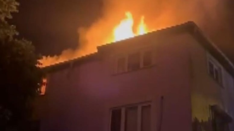 Sarıyer'de anaokulunda yangın!