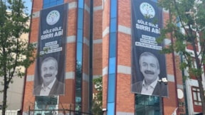 DEM Parti Genel Merkezi'ne Sırrı Süreyya Önder afişi asıldı: 'Sana söz...'
