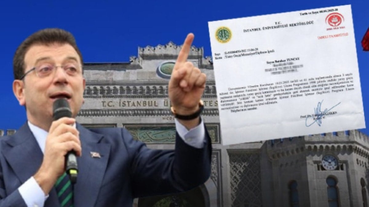 İstanbul Üniversitesi Rektörü kaçtı, vekiline imzalattı