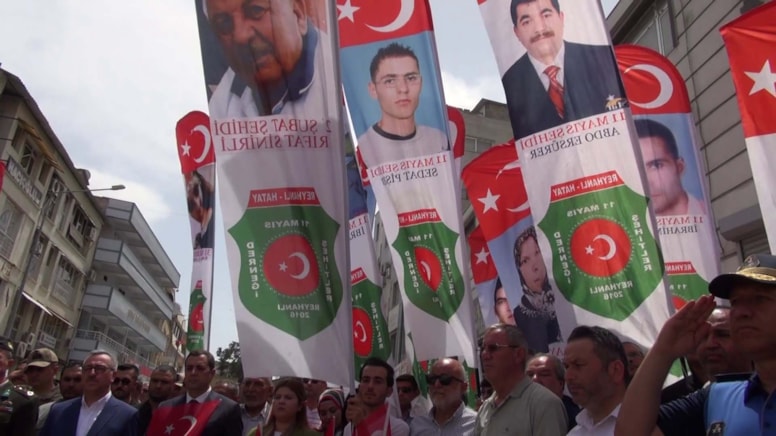 Reyhanlı'da terör saldırısında hayatını kaybeden 53 kişi anıldı