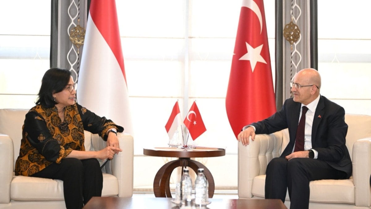Şimşek, Endonezyalı mevkidaşı ile görüştü