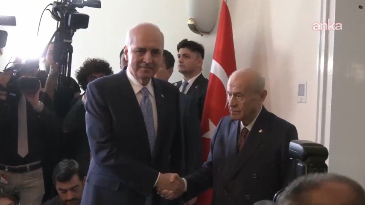 Kurtulmuş'tan Bahçeli'ye ziyaret