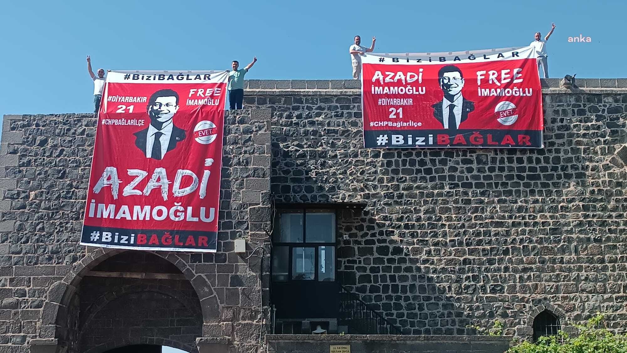 İmamoğlu pankartı asmanın bedeli 2 bin 953 lira