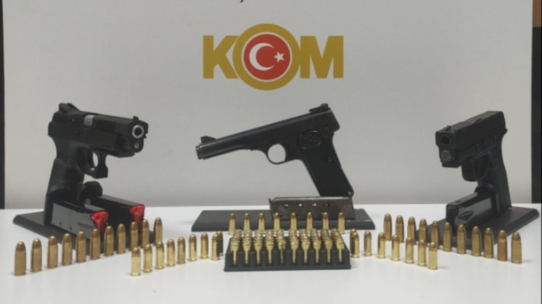 Samsun'da ruhsatsız silah operasyonu: 1 kişi yakalandı