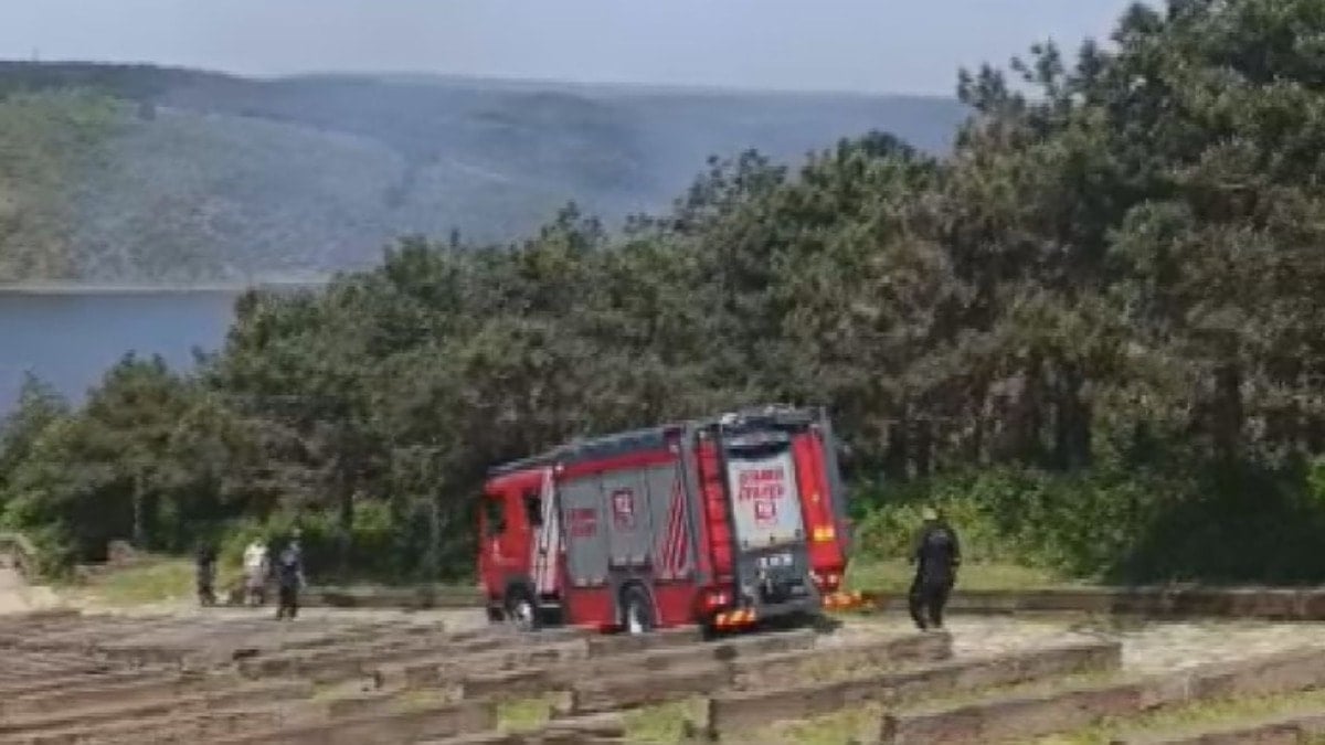 Sultangazi Kent Ormanı alevler içinde kaldı!