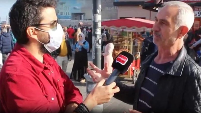 Saldırgan arşivdeki sokak röportajında çıktı: Derin devleti savundu