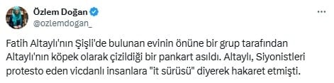 Fatih Altaylı’ya Açık Tehdit: “Yaşadığın Yeri Biliyoruz” Mesajı Evinin Önüne Asıldı Fatih Altaylı