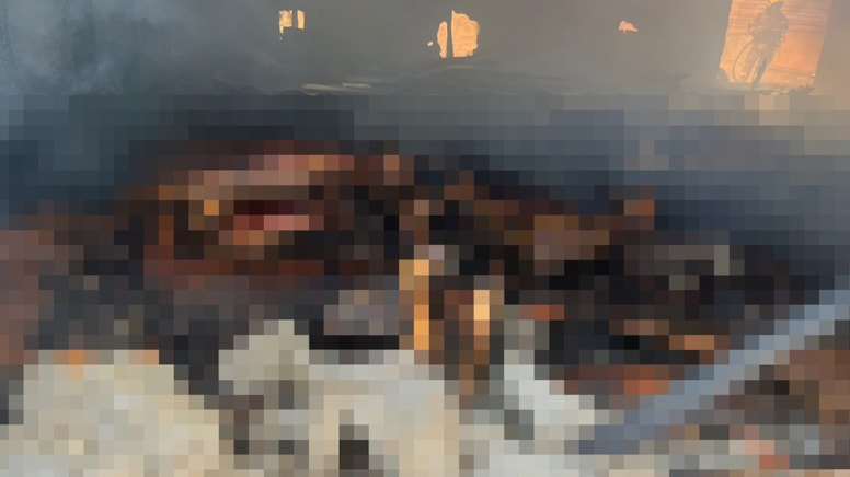 Ağılda çıkan yangında 42 küçükbaş öldü