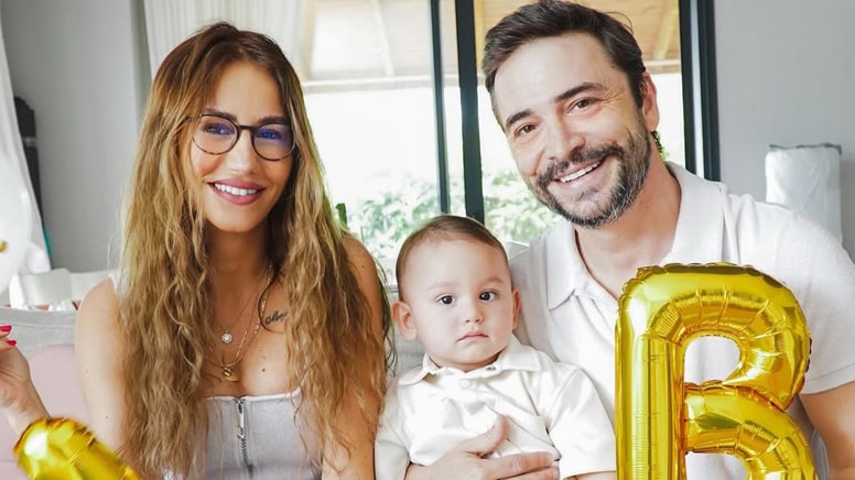 Ahmet Kural ve Çağla Gizem Şahin'in oğulları Kemal 1 yaşında