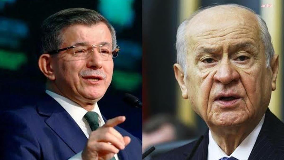 Devlet Bahçeli'den Ahmet Davutoğlu'na teşekkür telefonu