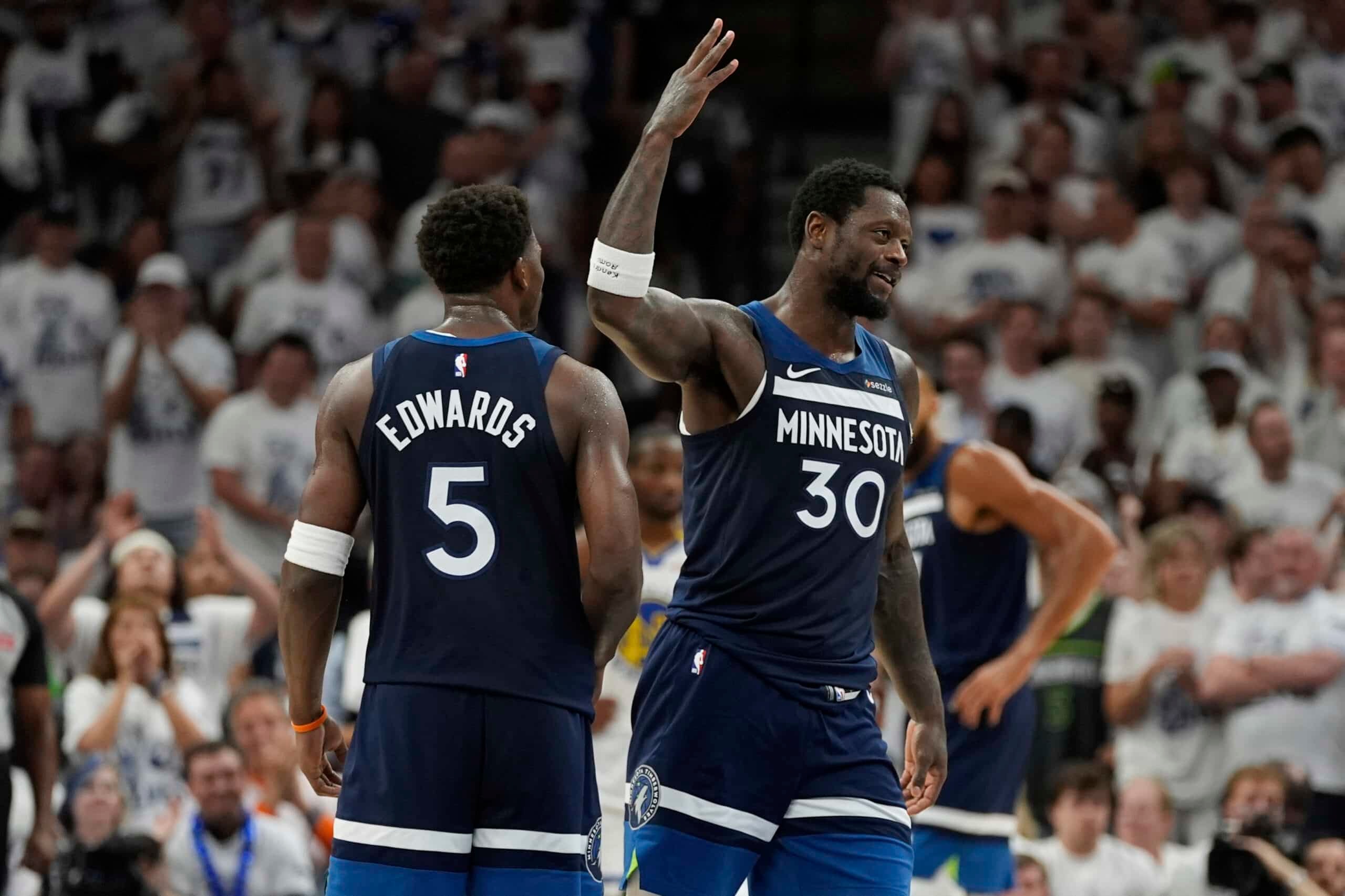 Curry'siz Warriors direnemedi! Timberwolves Batı finalinde