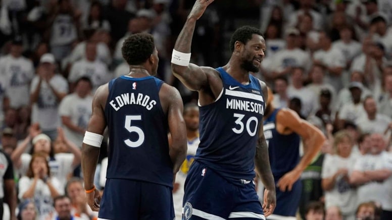 Curry'siz Warriors direnemedi! Timberwolves Batı finalinde