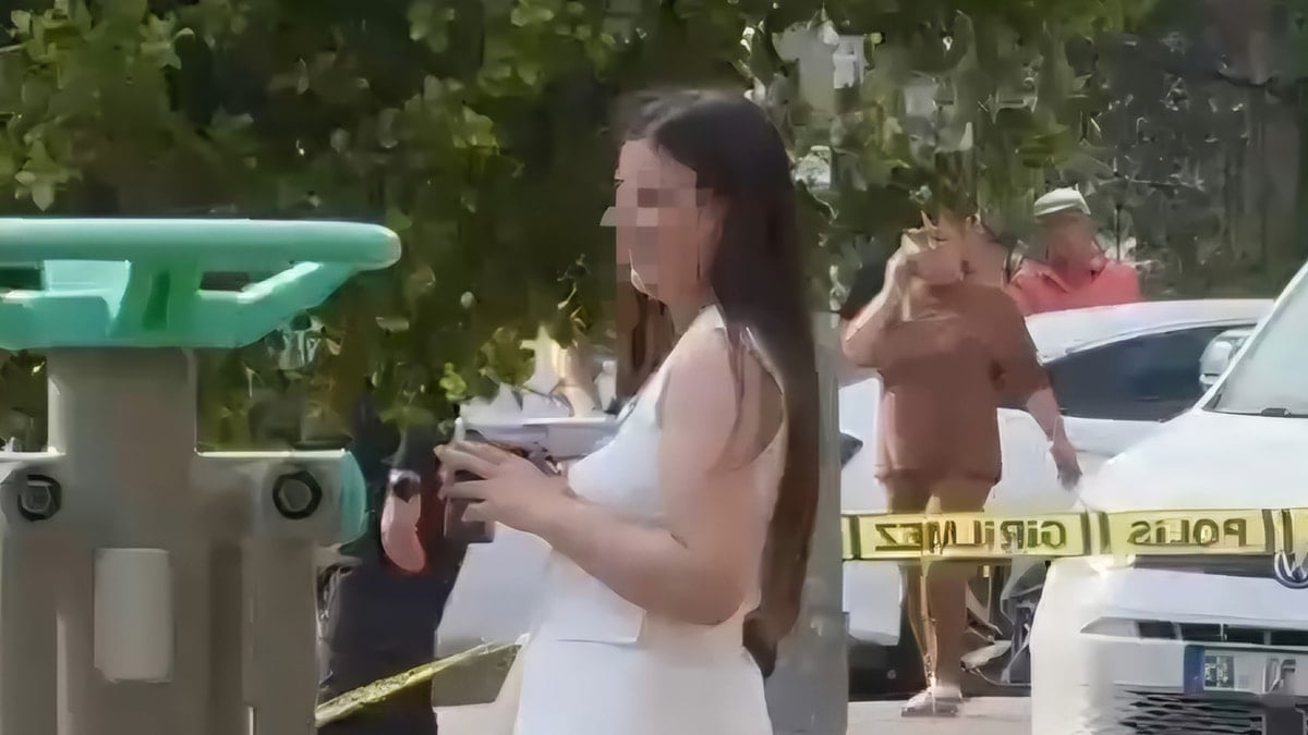 Kadın öğretmen kendini vurdu: O anlar kamerada