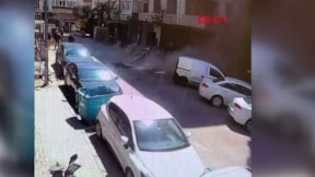 Marmara Denizi'ndeki deprem sonrası balkon çöktü