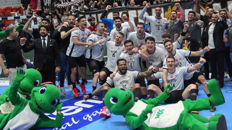 Erkekler Türkiye Kupası'nda şampiyon Beşiktaş