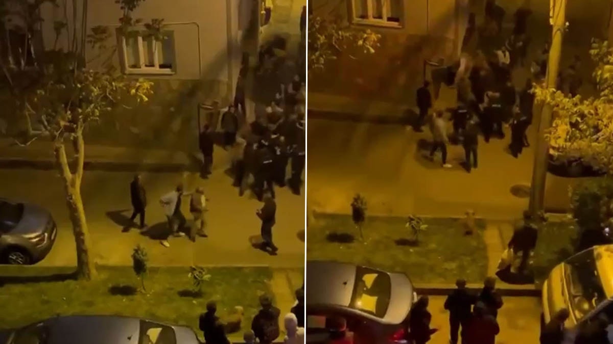 Kimlik sorgusu yapmak isteyen polislere saldırdı
