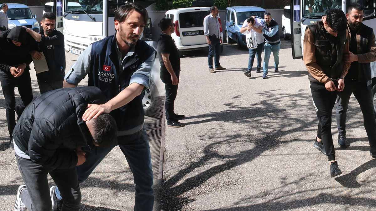 İki ilde "change" araç operasyonu: 13 kişi yakalandı