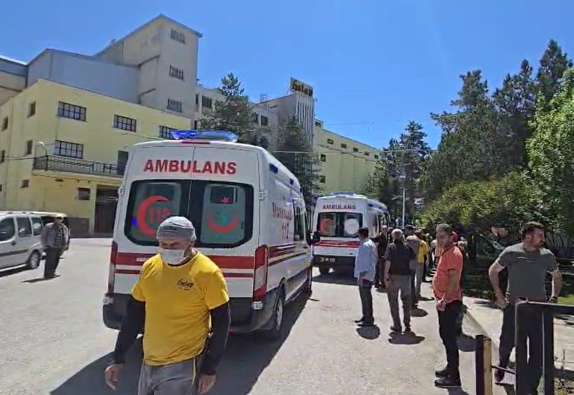 Un fabrikasında korkutan patlama: Yaralılar var