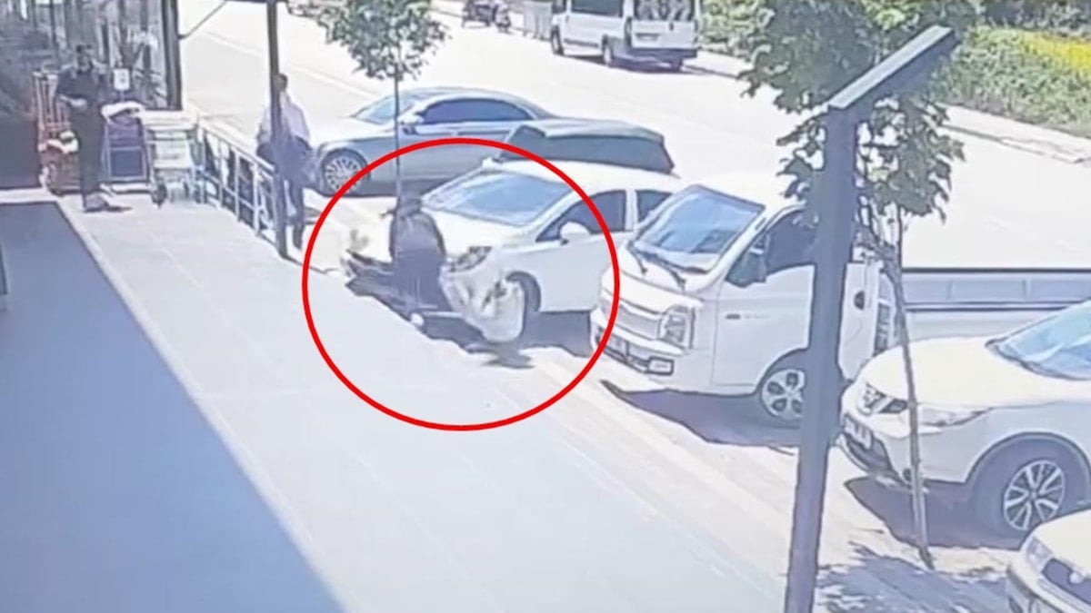 Gaz ve freni karıştırdı: Genç kızı feci şekilde ezdi
