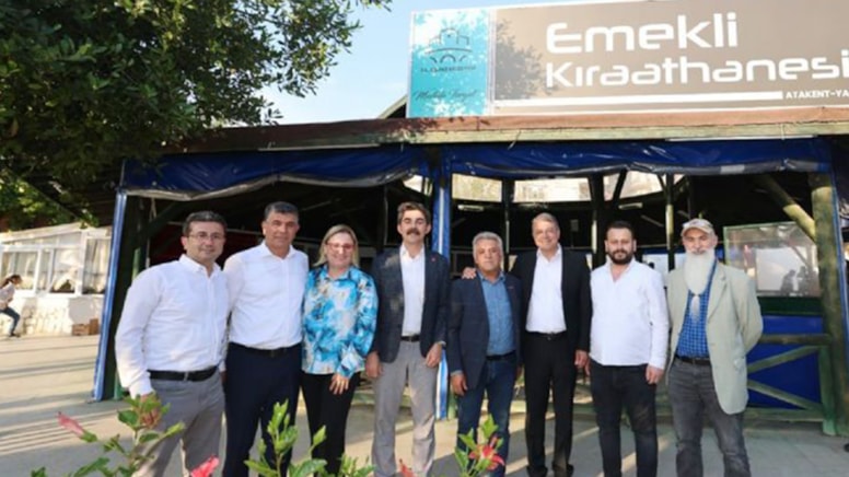 Silifke emekliler kıraathanesi açıldı